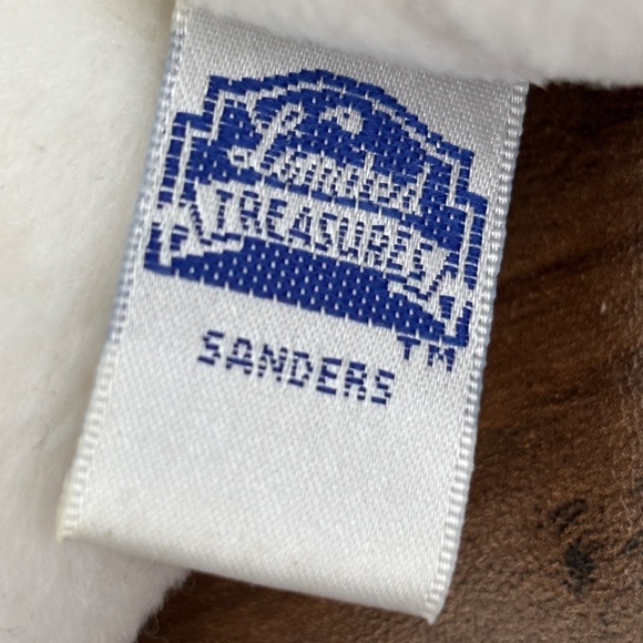 NWT NFL DEION SANDERS 1998 Plush Beanie Bear White #21 Limited SPECIAL EDITION - Picture 16 of 16